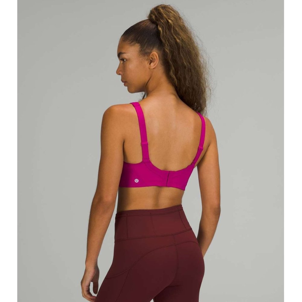 Lululemon Run Times Bra / Size 36D / Ripened Raspberry High Support Sports - Picture 3 of 8